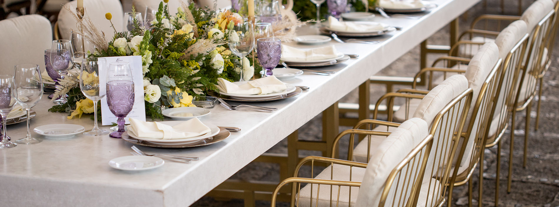 Mobiliario para fiestas y eventos